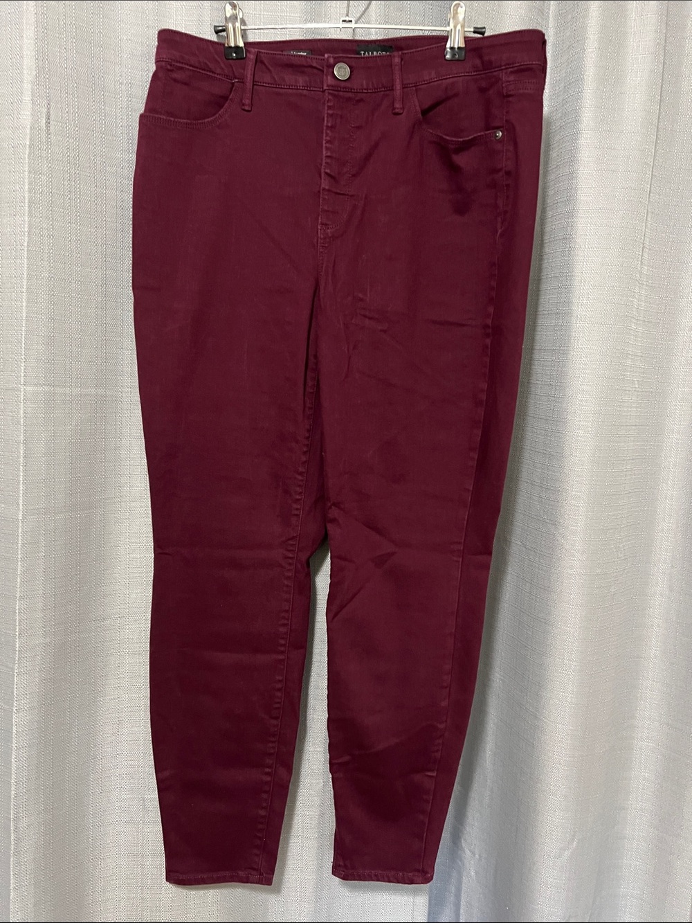 Talbots Women's Wine Skinny Jeans